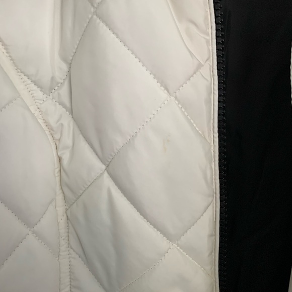 đź–¤BUNDLE&SAVEđź–¤ Apt 9 Womens M long white winter puffer coat - Picture 3 of 10